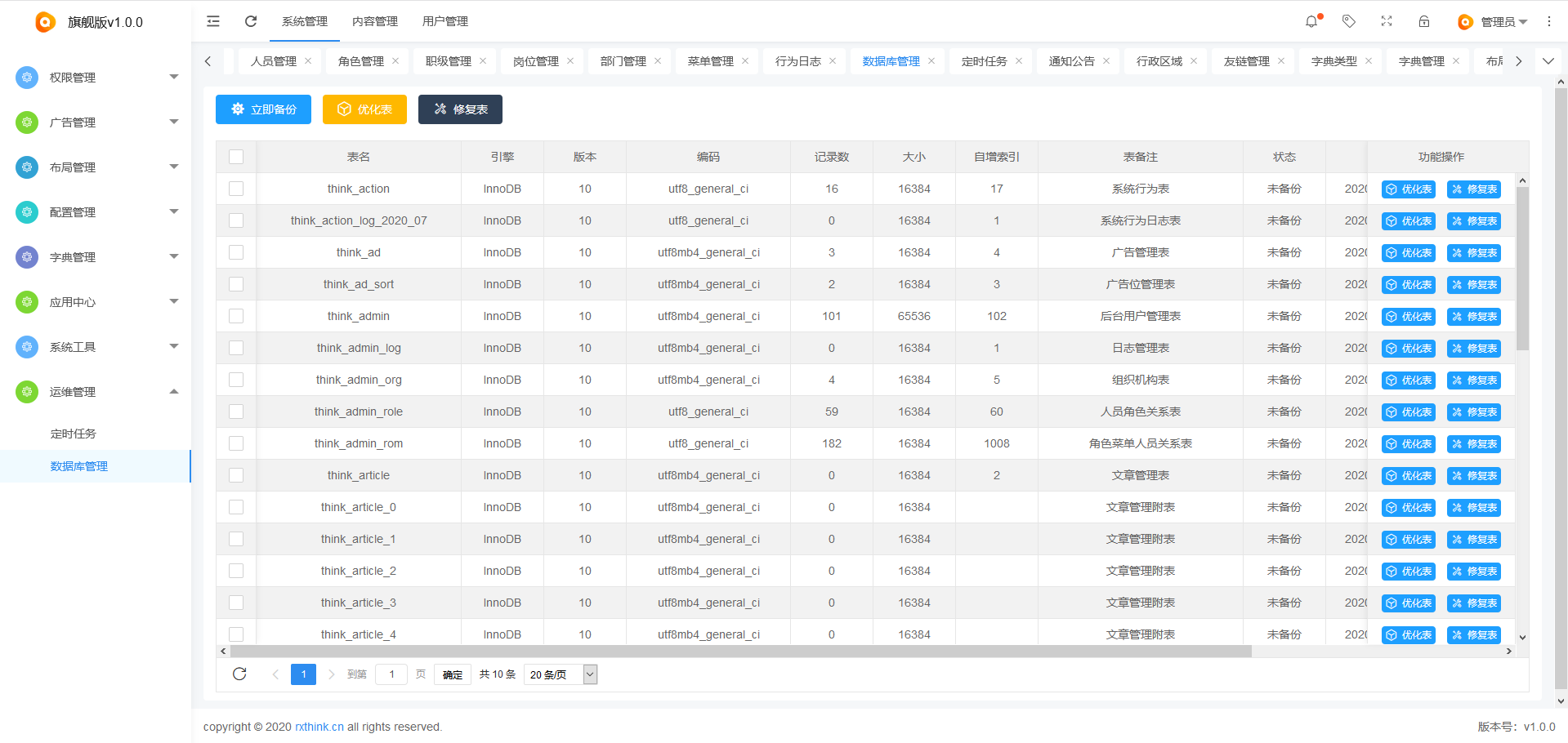 RXThinkCMF_TP6 v2.2.0 旗舰版发布，优化富文本编辑器上传本地图片的功能