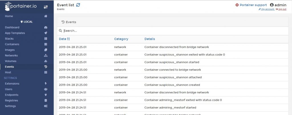 用 Portainer.io 来监控和管理 Docker 容器（2）