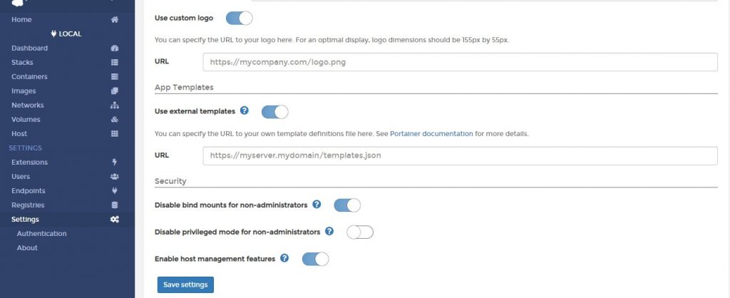 用 Portainer.io 来监控和管理 Docker 容器（2）