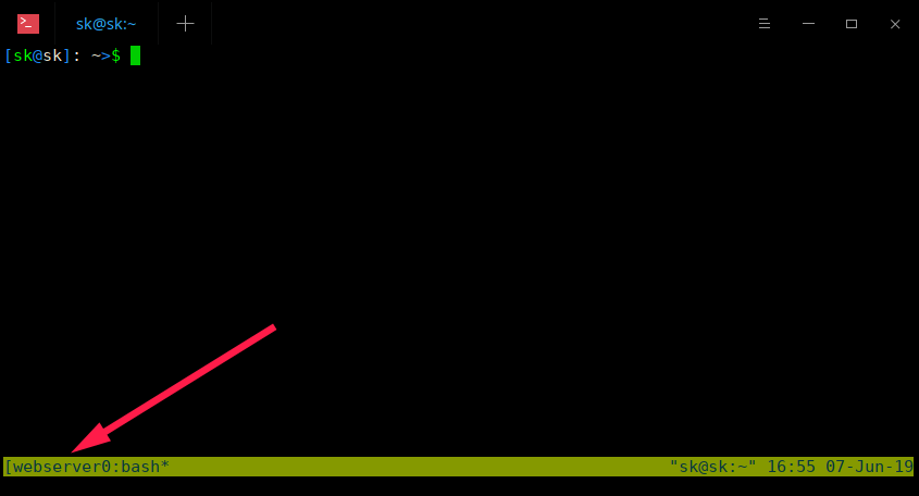 基于 Tmux 的多会话终端管理示例