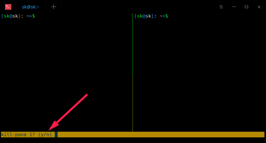 基于 Tmux 的多会话终端管理示例