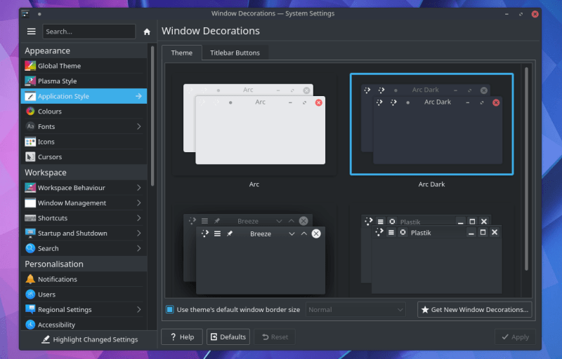 KDE 桌面环境定制指南