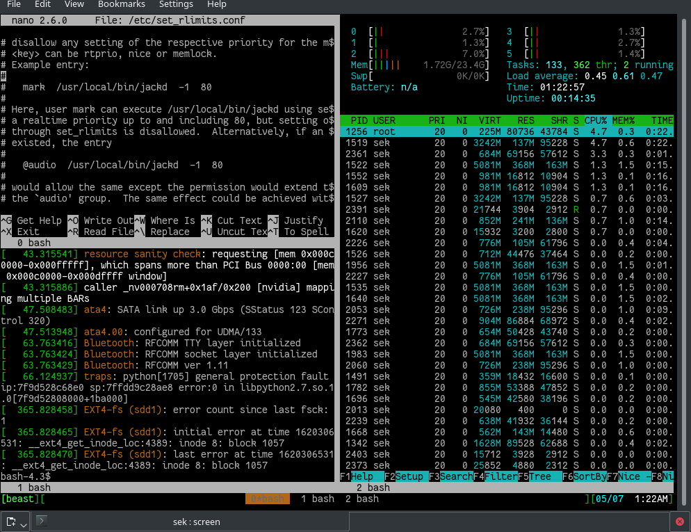 4 款值得一试的 Linux 终端多路复用器