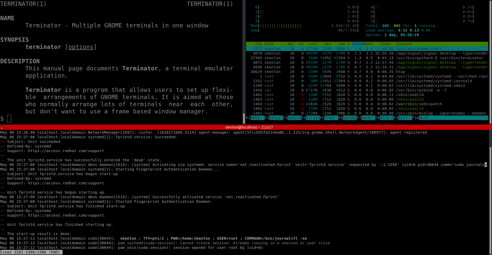 4 款值得一试的 Linux 终端多路复用器