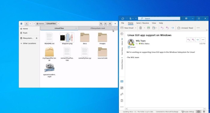 现在可以在Windows 10中运行Linux GUI应用程序了