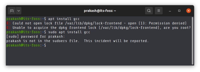 修复在 Ubuntu 上 “Unable to acquire dpkg frontend lock. Are You Root?” 的错误