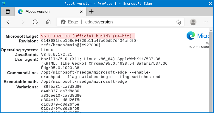 微软首个 Edge 浏览器 Linux 正式版发布，为 Build 95