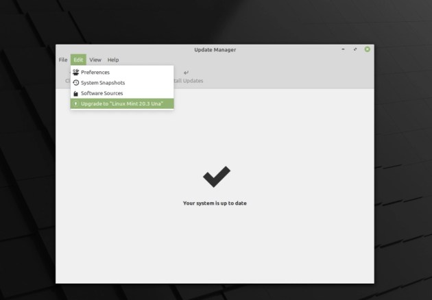 您现在可以将 Linux Mint 20.2 升级到 Linux Mint 20.3，方法如下