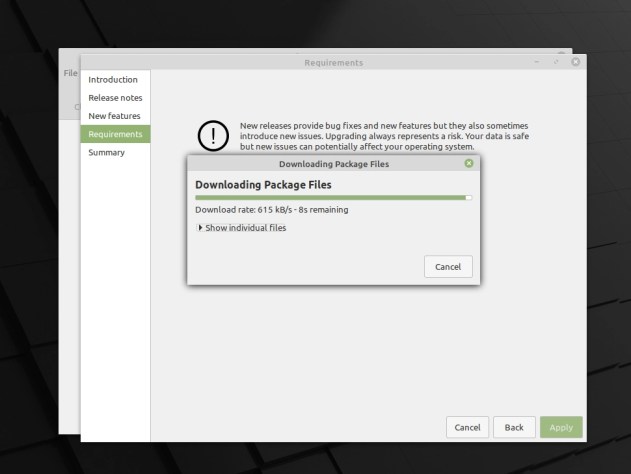 您现在可以将 Linux Mint 20.2 升级到 Linux Mint 20.3，方法如下