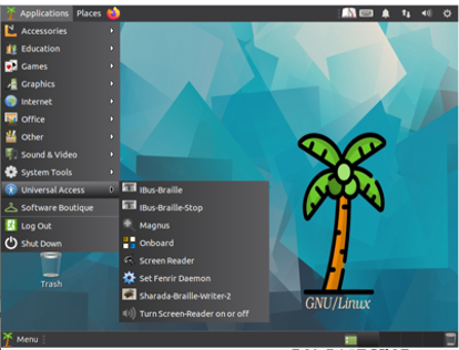 我如何使用 Linux 的无障碍设置