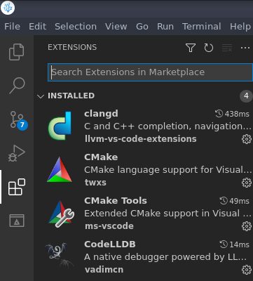 使用 CMake 和 VSCodium 设置一个构建系统