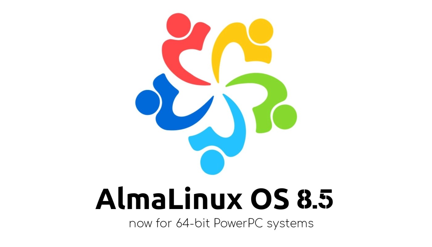 CentOS 替代 AlmaLinux 操作系统现在可用于 64 位 PowerPC 架构