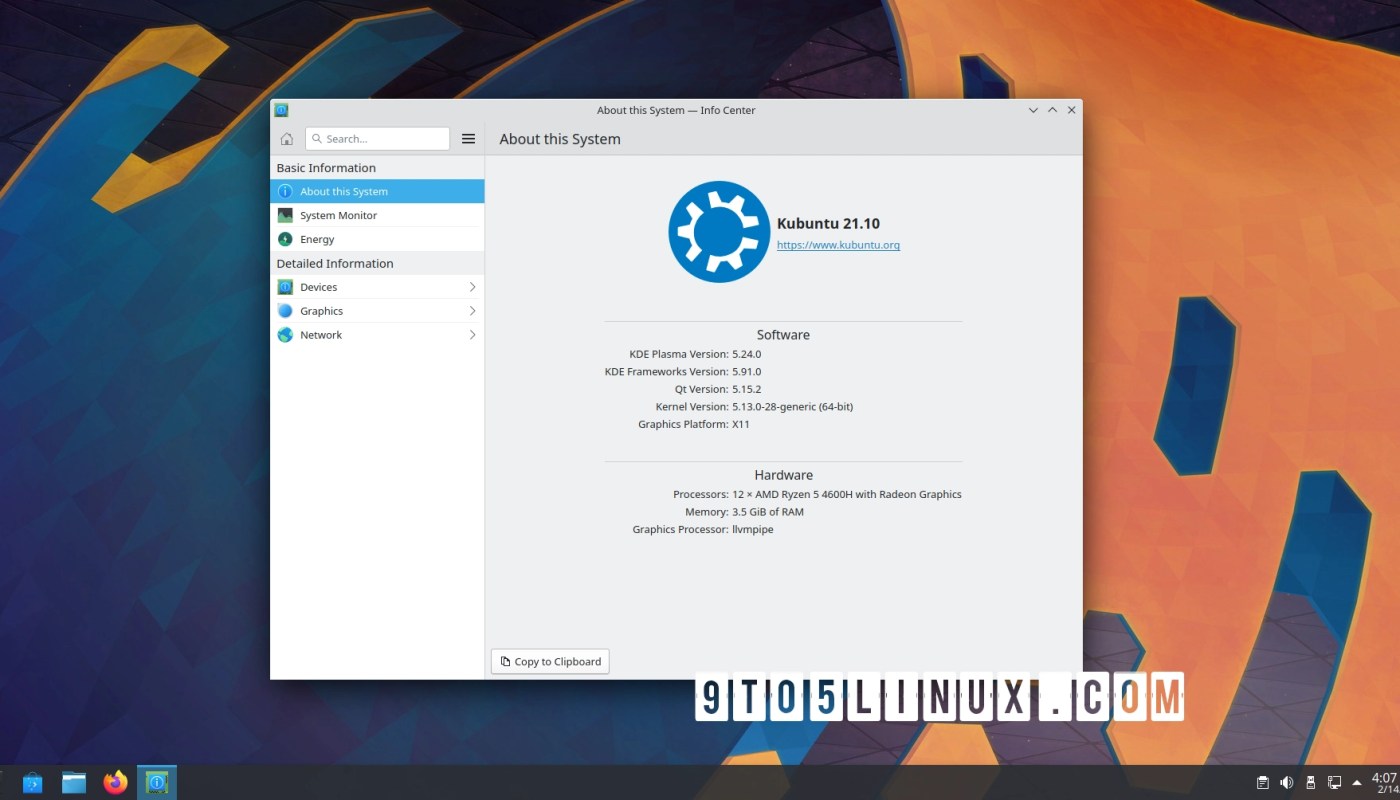 您现在可以在 Kubuntu 21.10 上安装 KDE Plasma 5.24 LTS，方法如下