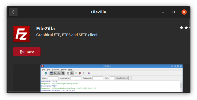 使用 FileZilla 以图形界面连接 SFTP 服务器