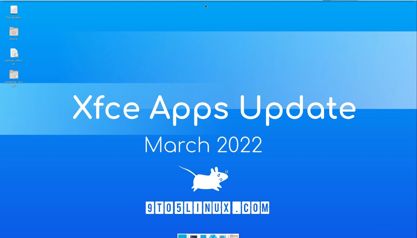Xfce 2022 年 3 月的应用程序更新：Orange、Xfdashboard、Xfce 终端的新版本