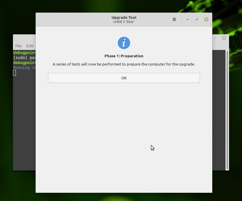 实测 Linux Mint 升级工具