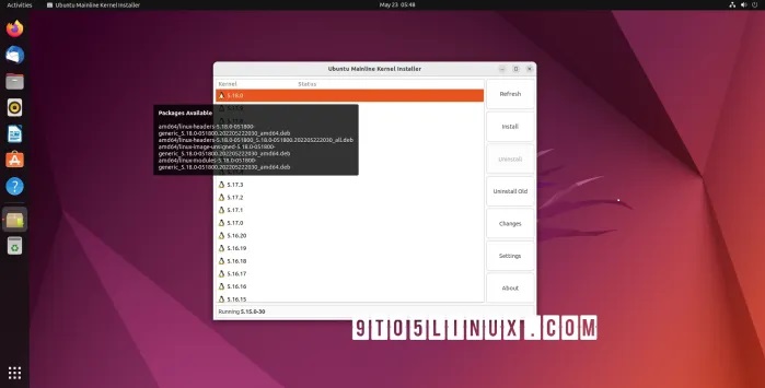 您现在可以在 Ubuntu 和基于 Ubuntu 的发行版上安装 Linux Kernel 5.18