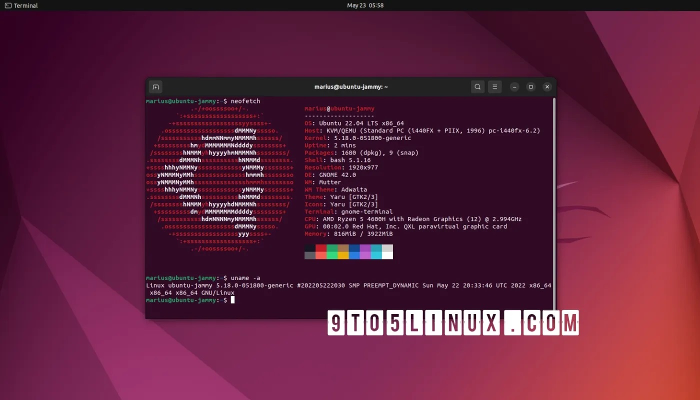 您现在可以在 Ubuntu 和基于 Ubuntu 的发行版上安装 Linux Kernel 5.18