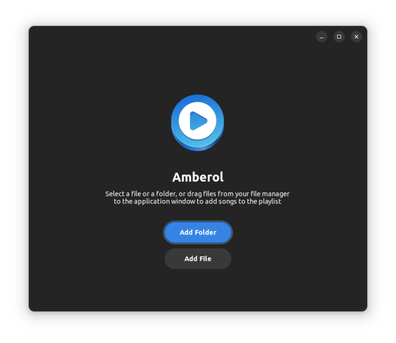 Amberol 是一款外观漂亮的 Linux 音乐播放器，只播放音乐，不做其他事情