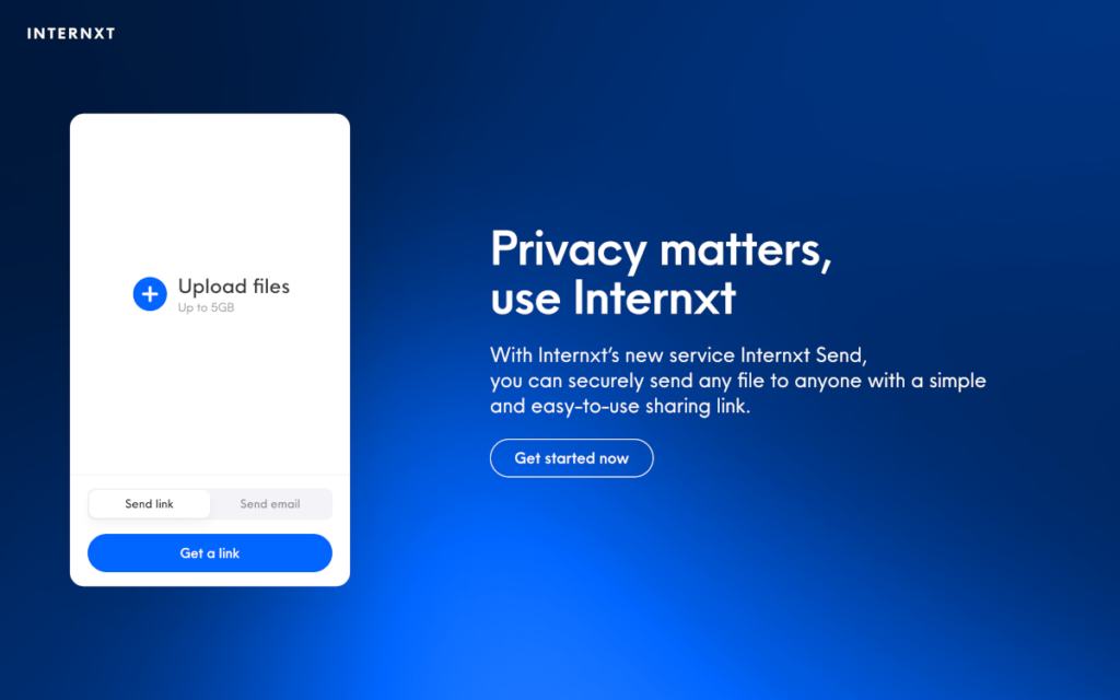 怀念 Firefox Send 吗？不妨试试 Internxt Send 吧