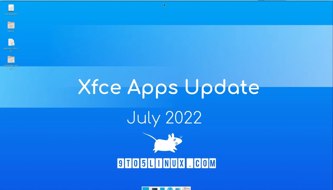 Xfce 2022 年 7 月的应用程序更新：Mousepad、Ristretto、Catfish 等的新版本