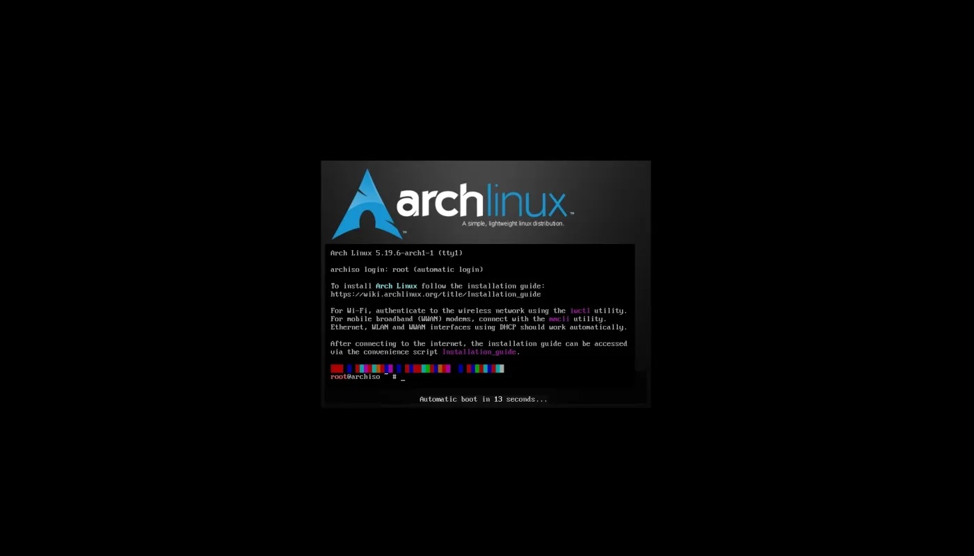 第一个由 Linux Kernel 5.19 提供支持的 Arch Linux ISO 现已可供下载