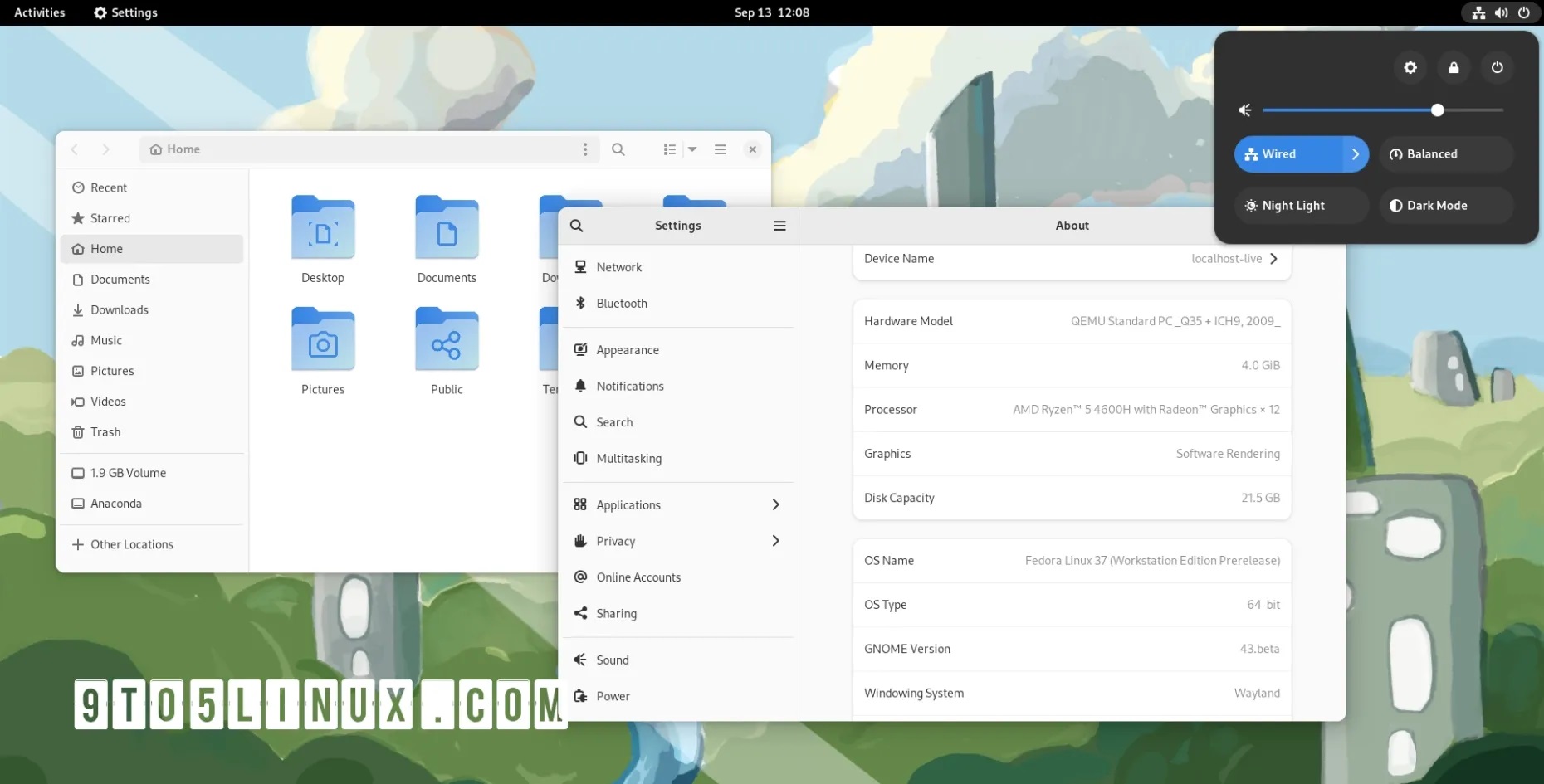 Fedora Linux 37 Beta 与 GNOME 43 一起发布，官方支持 Raspberry Pi 4