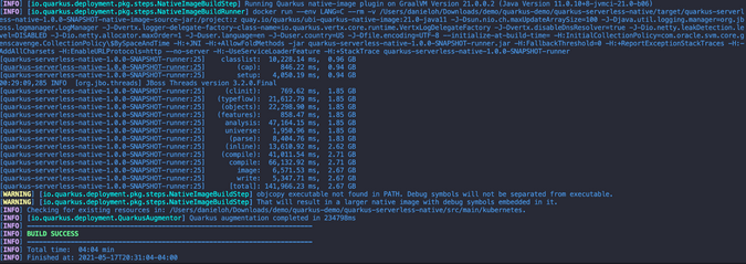 优化 Kubernetes 中的 Java 无服务器函数