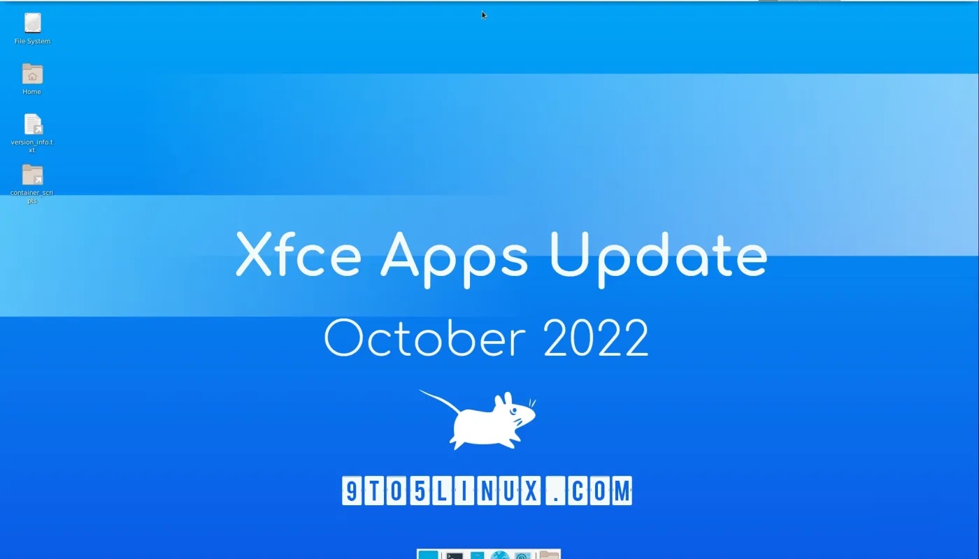 Xfce的应用程序2022年10月更新：Thunar获得更多新功能，走向Xfce 4.18