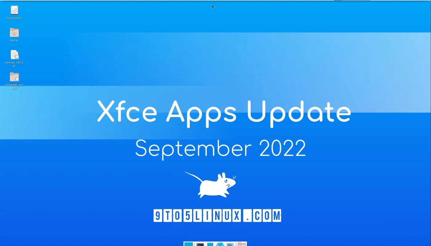 Xfce 2022 年 9 月的应用程序更新：插件更新和更多面向 Xfce 4.18 的工作