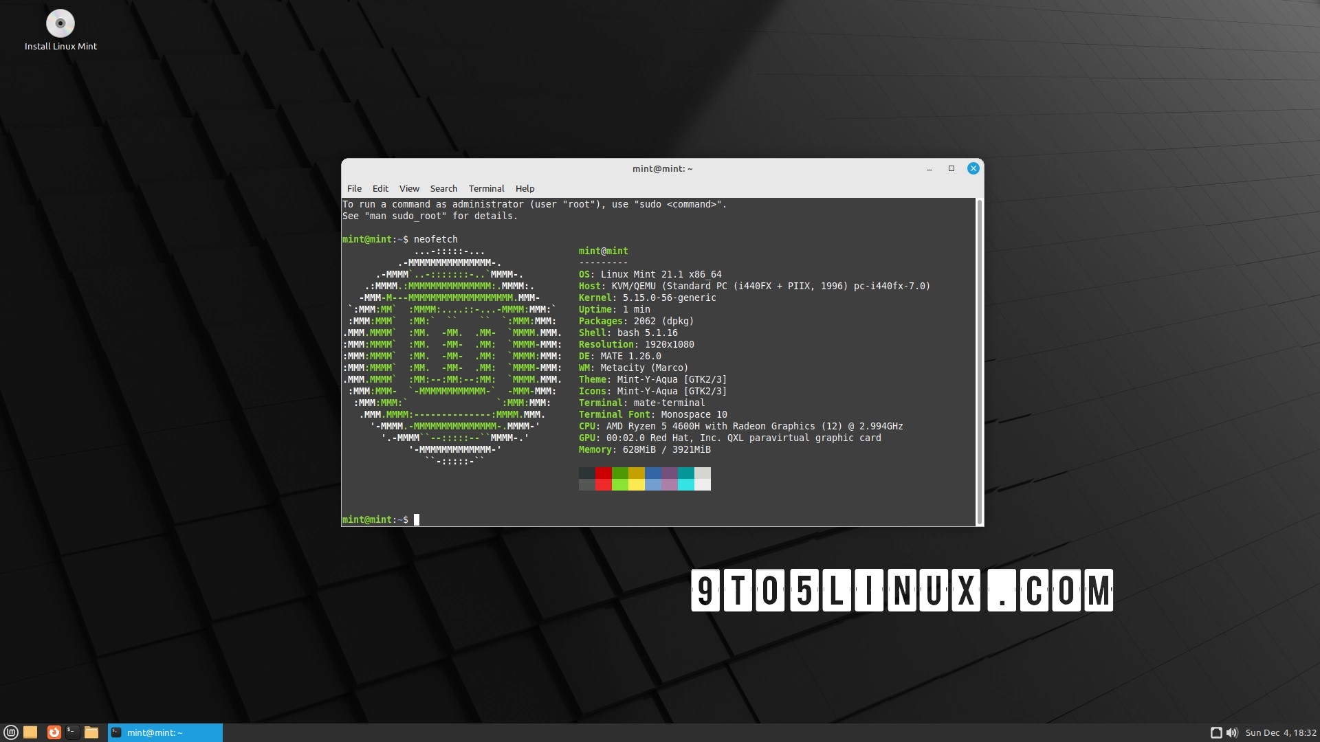 初见Linux Mint 21.1 Beta，采用Cinnamon 5.6桌面环境