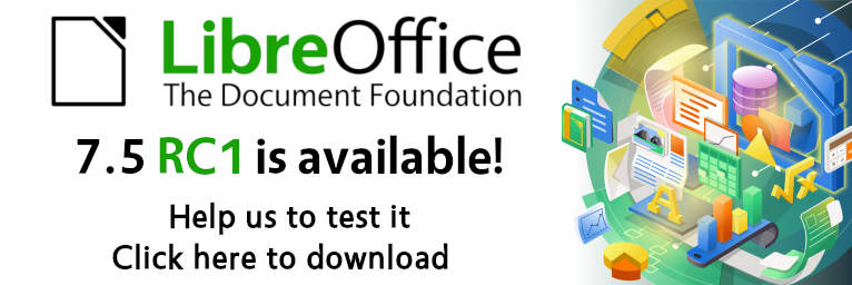 LibreOffice 7.5 RC1 已发布