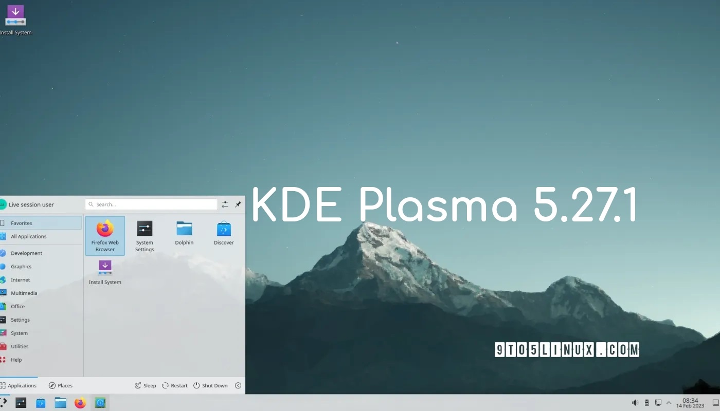 KDE Plasma 5.27.1改进了Plasma Wayland对Wine游戏的支持，修复了一些错误