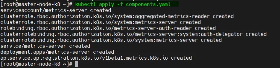 如何逐步安装 Kubernetes（k8s）指标服务器