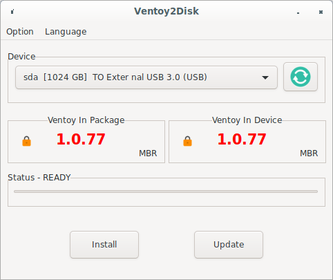 如何在 Linux 系统中使用 Ventoy 创建多重引导的 U 盘