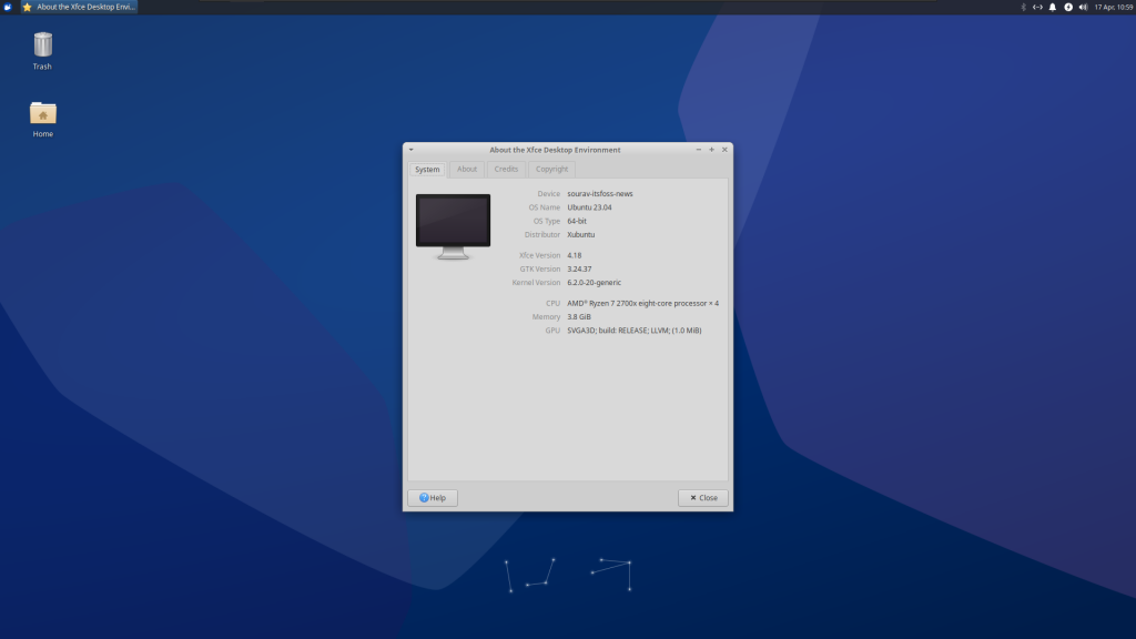 Xubuntu 23.04 发布：带来了 Xfce 4.18 和 Pipewire-Linuxeden开源社区