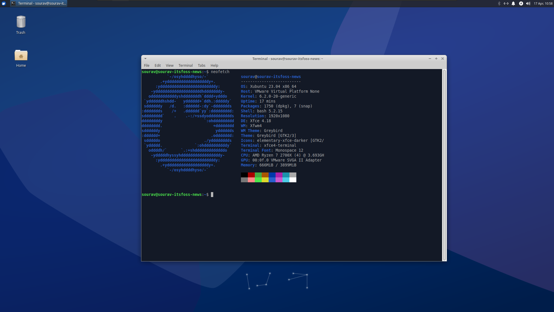 Xubuntu 23.04 发布：带来了 Xfce 4.18 和 Pipewire