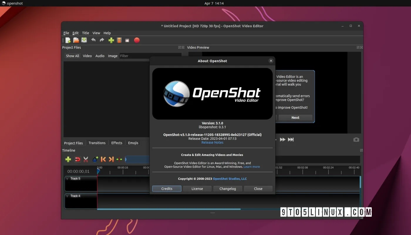 OpenShot 3.1开源视频编辑器发布，改进配置文件，更多内容