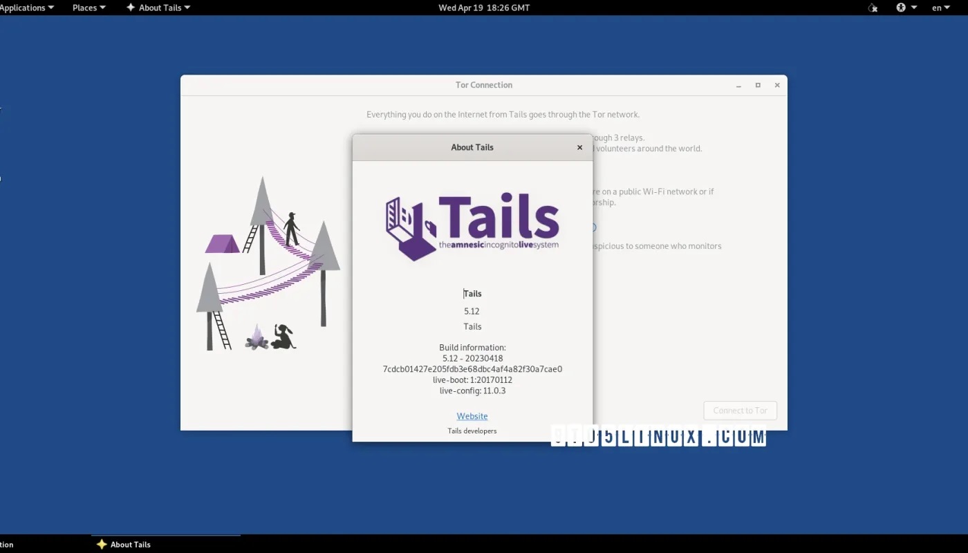 Tails 5.12匿名操作系统发布，具有新的持久性存储功能，并进行了错误修复