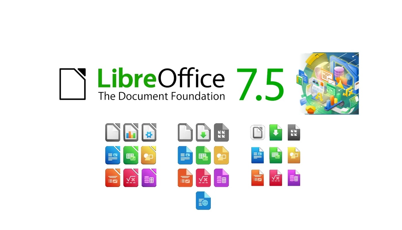 LibreOffice 7.5.3现在可以下载了，有119个错误修复