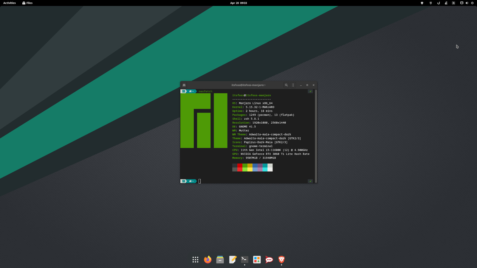 弃 Ubuntu 转 Manjaro 一周后的使用体验