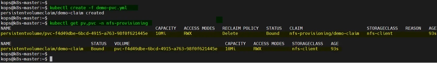 如何在 Kubernetes 集群中设置动态 NFS 配置