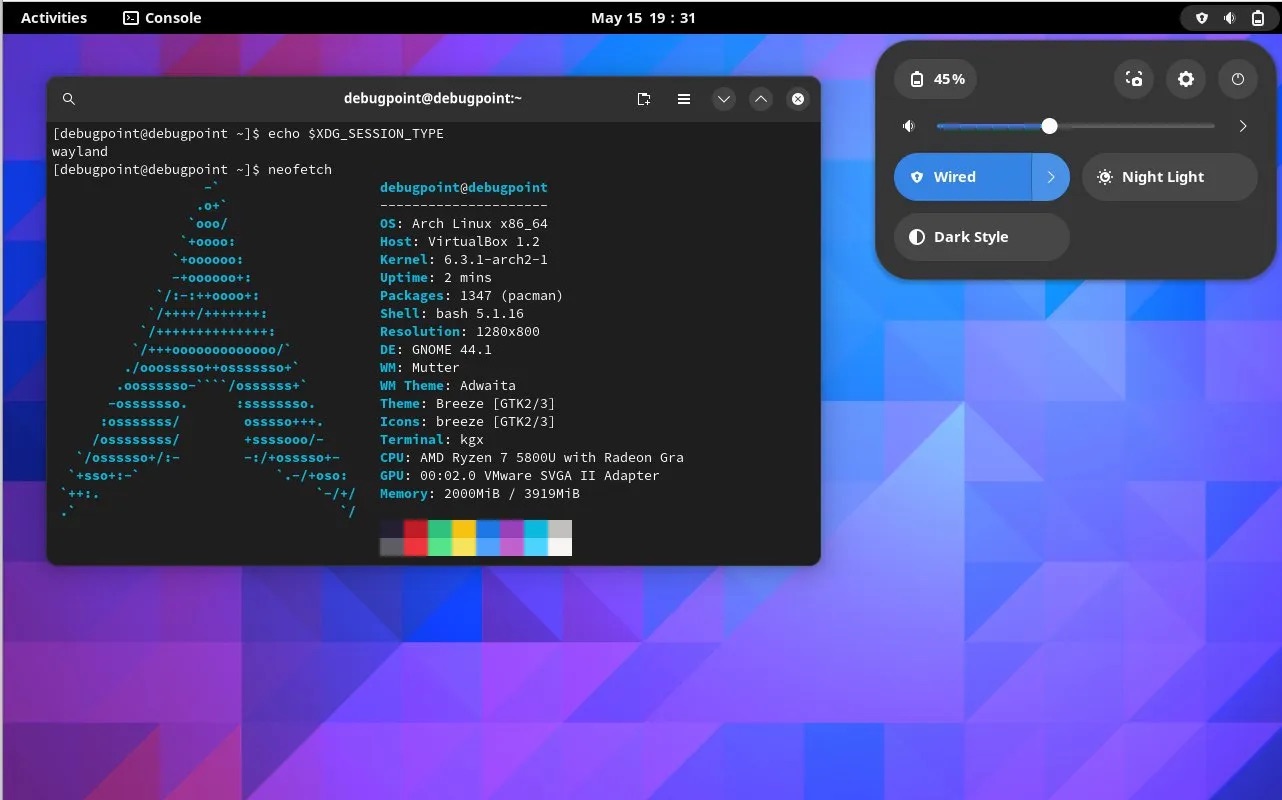 Arch Linux 下全面使用 Wayland 的配置指南