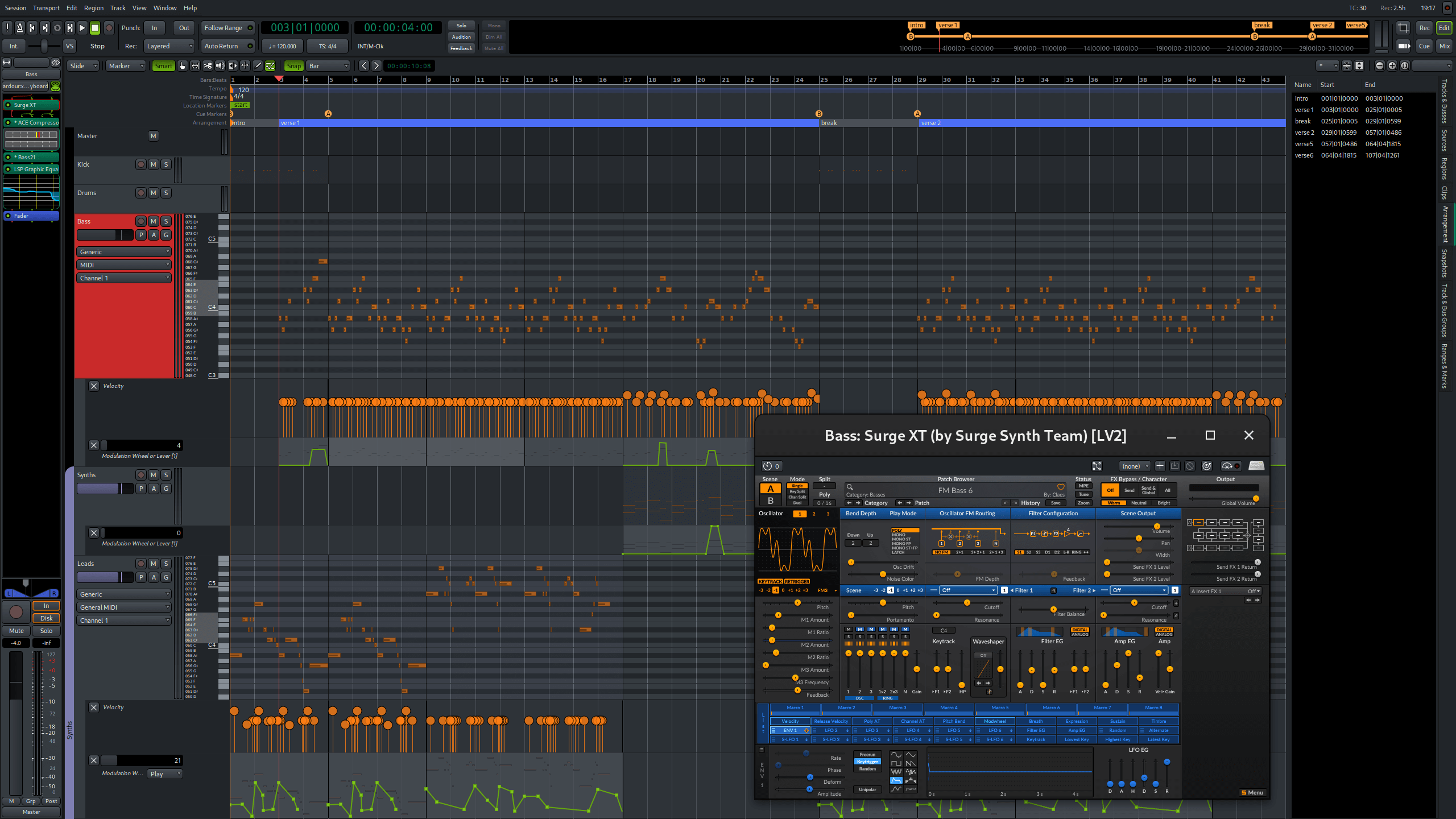 Ardour 8.2 为数字音乐创作者增加了一项新功能