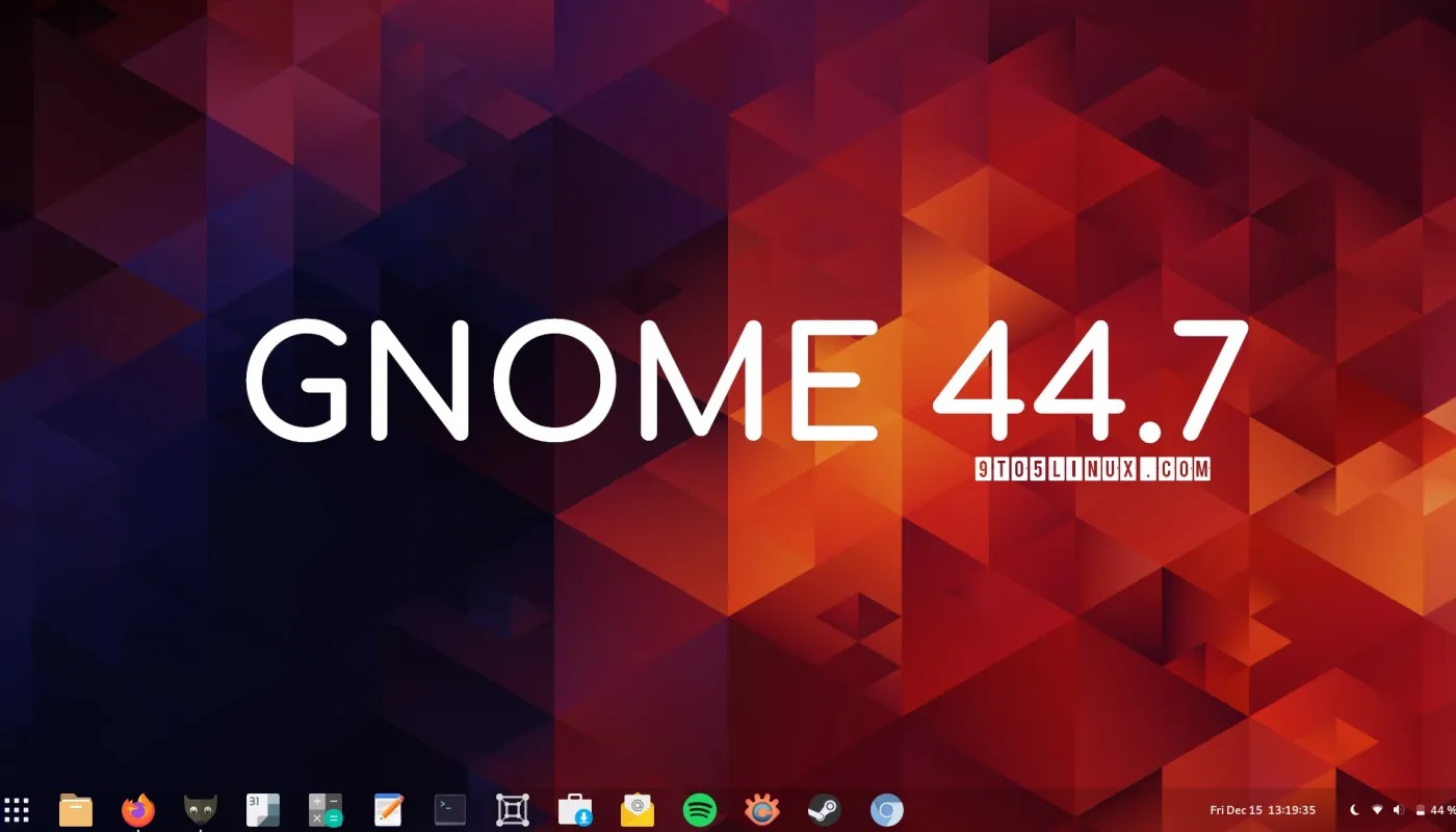 GNOME 44.7 优化了外壳应用程序搜索并提高了性能