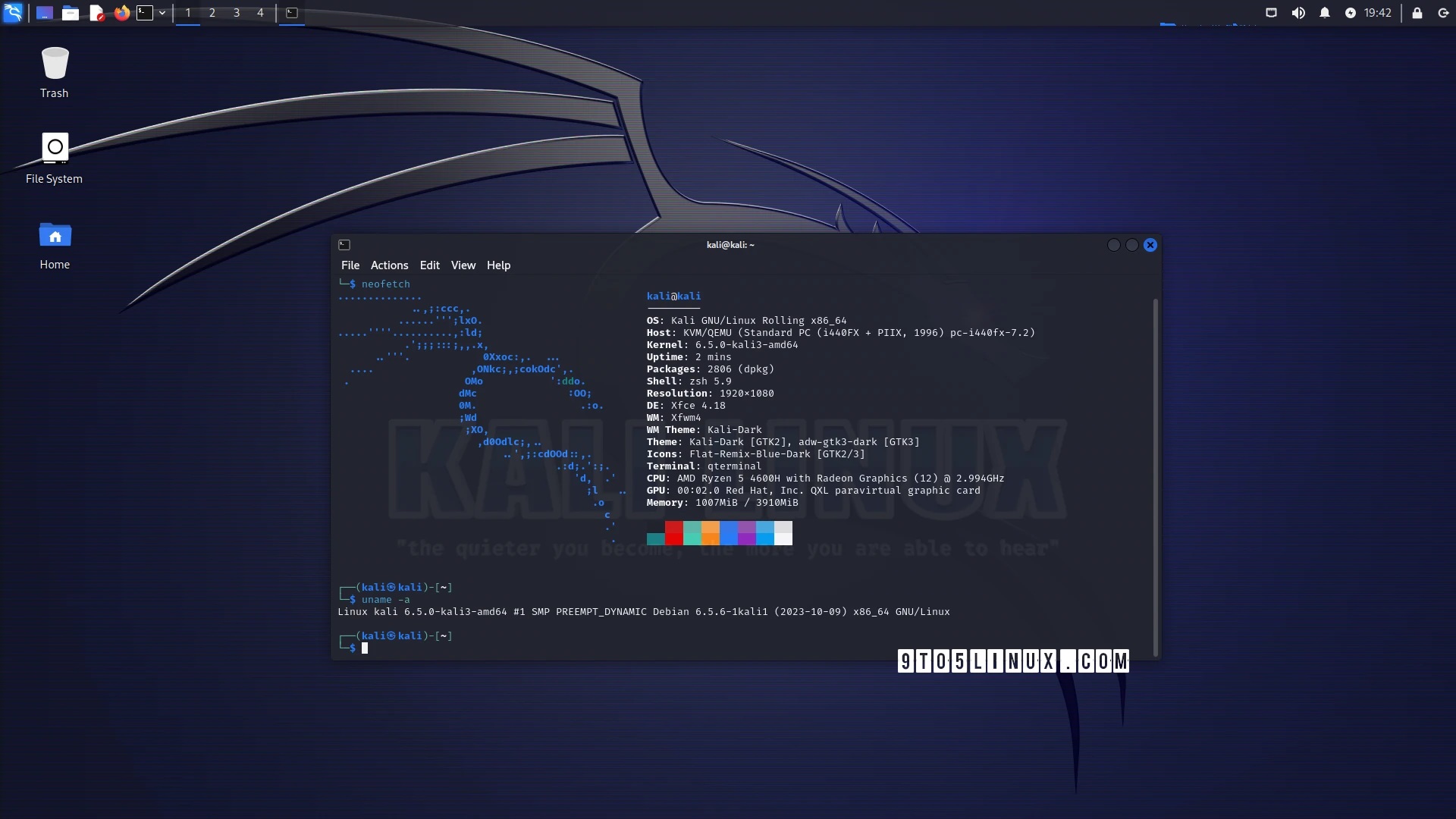 道德黑客发行版 Kali Linux 2023.4 为树莓派 5 提供支持