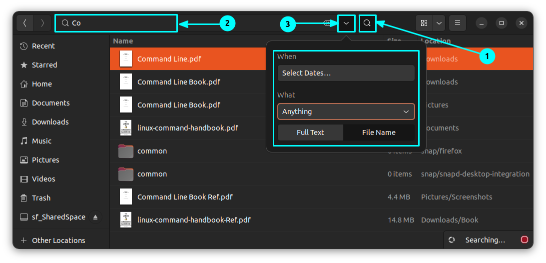 掌握 Linux 桌面中的 Nautilus 文件搜索