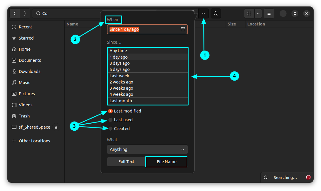 掌握 Linux 桌面中的 Nautilus 文件搜索