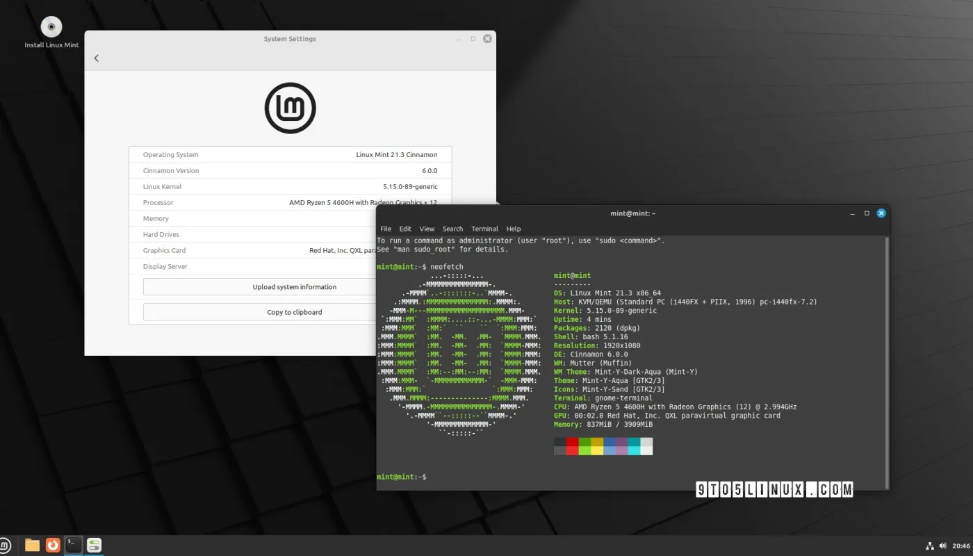 Linux Mint 21.3 EDGE ISO 将随 Linux 6.5 一起发布，解决硬件问题