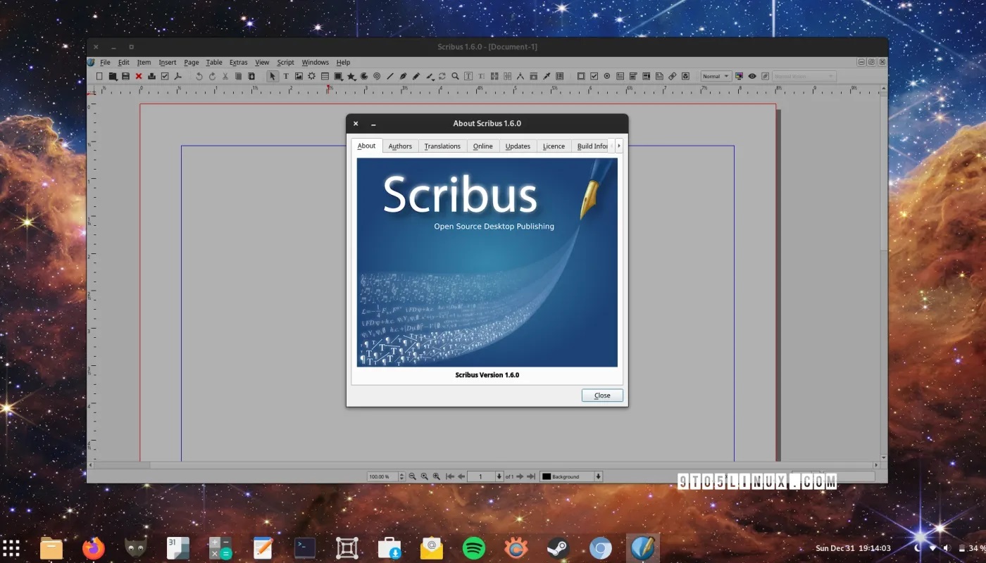 Scribus 1.6 版开源桌面出版应用程序作为重大更新发布